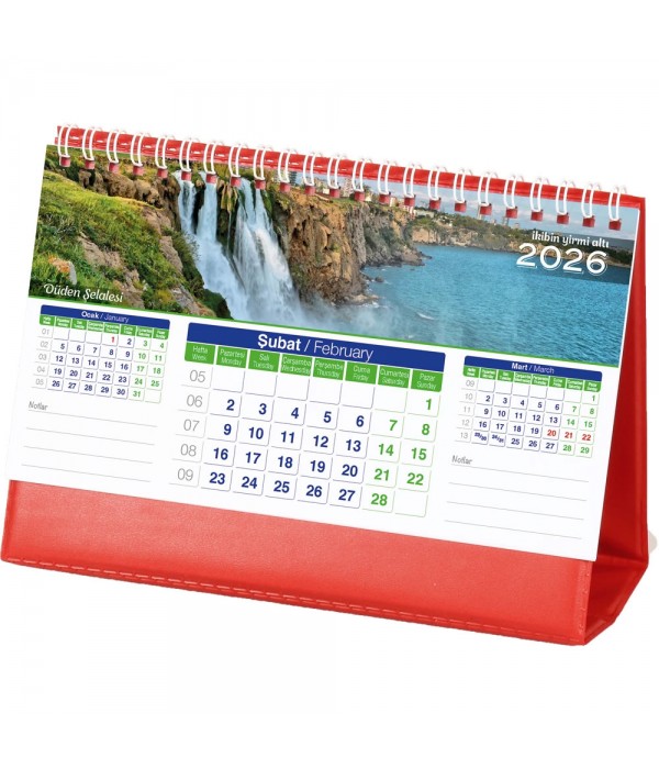 AMT-01-BK Manzara Masa Takvimi