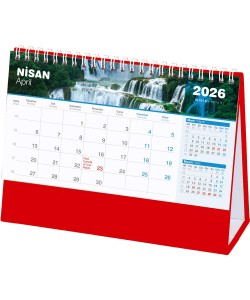AMT-04-TK Şelale Masa Takvimi