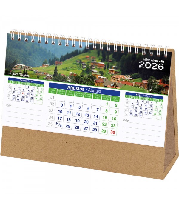 AMT-01-KRFT Manzara Masa Takvimi