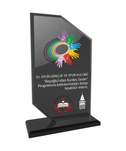 EKT-205-FM Kristal Plaket
