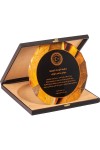 EKT-420 Kutulu Kristal Plaket