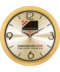 V30-606-A Plastik Duvar Saati