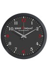 V30-334-S Plastik Duvar Saati