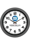 V30-346-FM Plastik Duvar Saati