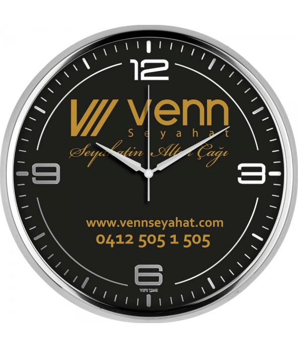 V30-950-GV Metal Duvar Saati