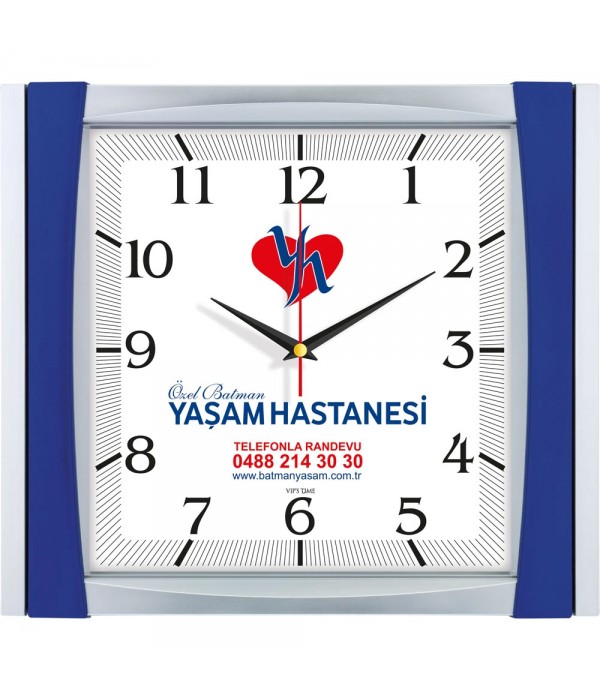 V30-515-L Plastik Duvar Saati