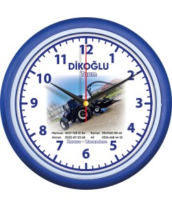 V30-510-L Plastik Duvar Saati
